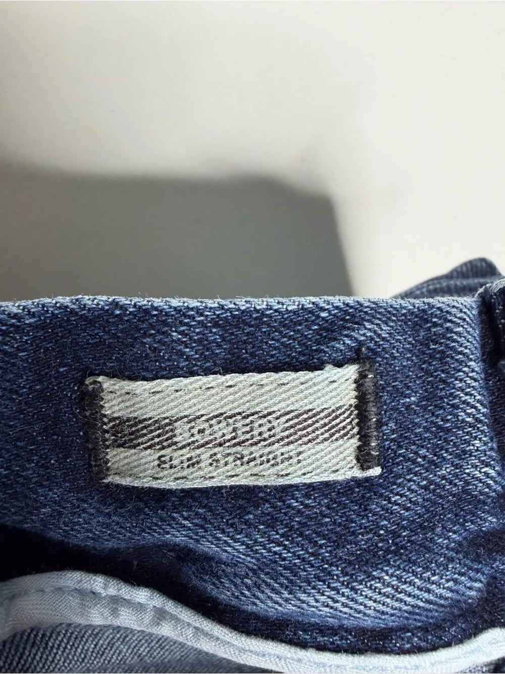 John Varvatos Bowery Slim Straight Mens Denim Jeans Size 36x32 blue